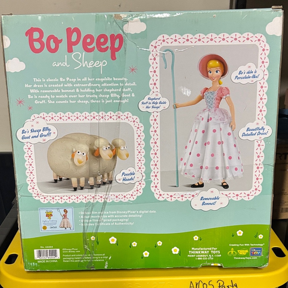 Disney Toy Story Bo Peep Doll with Sheep - Pink & White - Picture 2 of 5